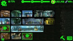Баг в fallout shelter на крышки и квантовую ядер колу