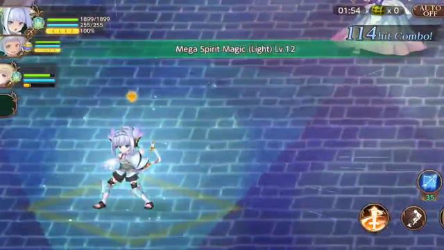 Guardian (200 Combo Carnage) with Aria and Fuji 《ECHOES of MANA》 смотреть онлайн