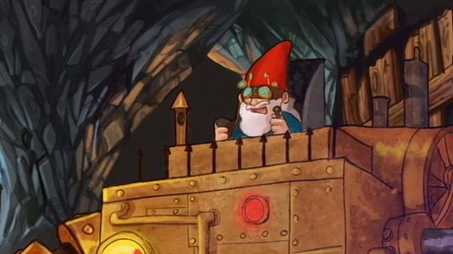 Dungeons The Eye of Draconus - Mortar Mech Scene смотреть онлайн