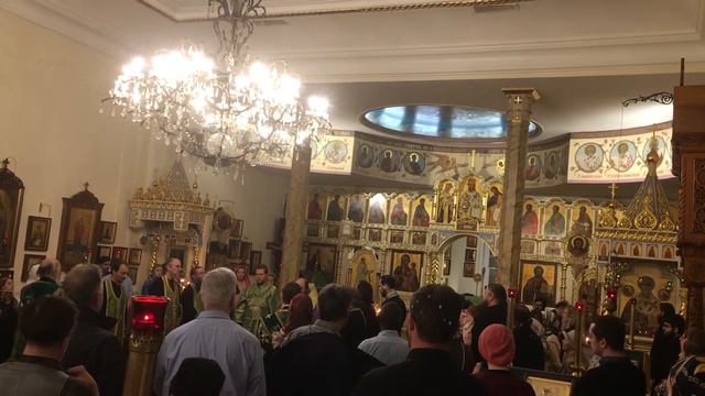 04 15 22, еп Николай, Bishop Nicolas, Соборование, Holy Unction, Синод РПЦЗ, ROCOR, NYC смотреть онлайн