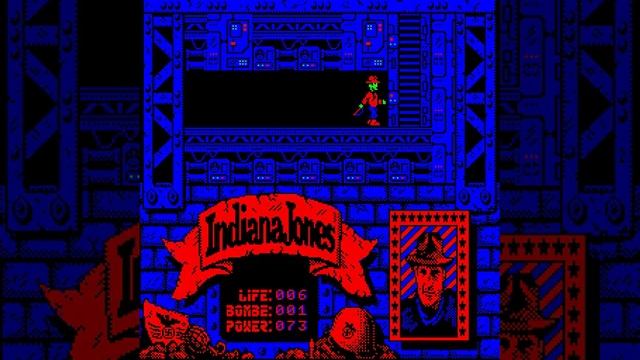 БК-0010-01 игра Indiana Jones 3 смотреть онлайн