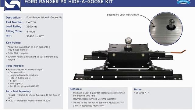 Ford Ranger, BT 50 & Colarado Under Tray 3