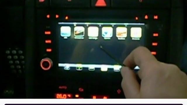 Dynavin -Audi A4 2003 multimedia gps Wi- Fi.flv смотреть онлайн