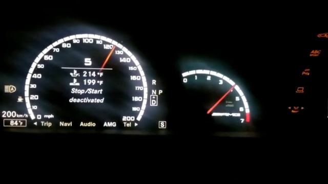 2013 Mercedes-Benz S63 AMG doing 274 km/hr (170 mph) смотреть онлайн
