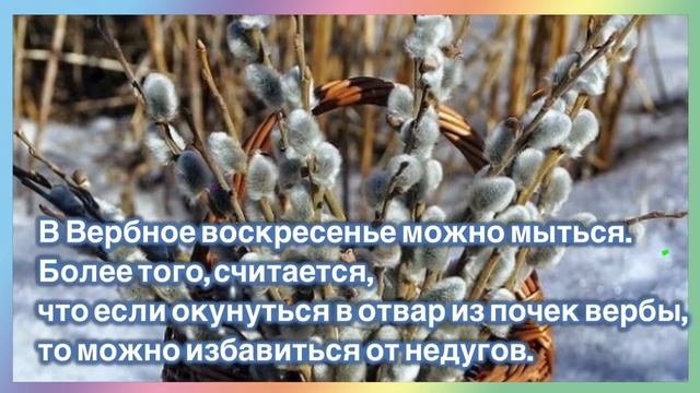 Что можно и что нельзя делать на Вербное Воскресенье смотреть онлайн