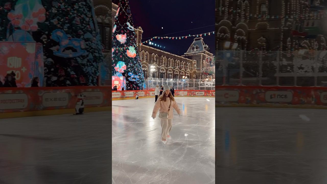 Новый год в Москве❤️ #alliwantforchristmasisyou #влог #москва #новыйгод #буднистудентки #каток смотреть онлайн