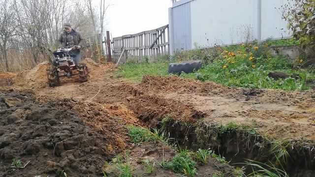 Лопата отвал для мотоблока или бульдозер больше не нужен !!! Один День в Гараже смотреть онлайн