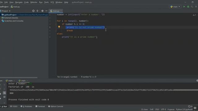 Program to Check Prime Number in Python смотреть онлайн