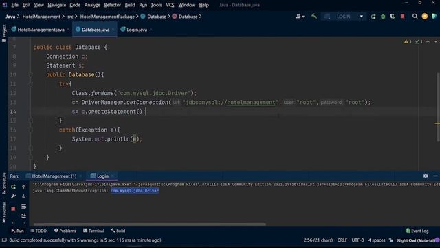 Java.lang.ClassNotFoundException:com.mysql.jdbc.Driver | driver class is `com.mysql.cj.jdbc.Driver' смотреть онлайн