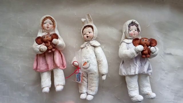 Детки-зайчики из ваты смотреть онлайн