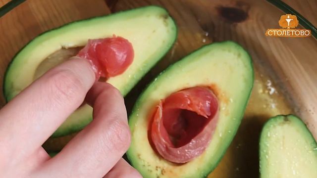 Запеченный авокадо на завтрак | Рецепт от Столетово смотреть онлайн