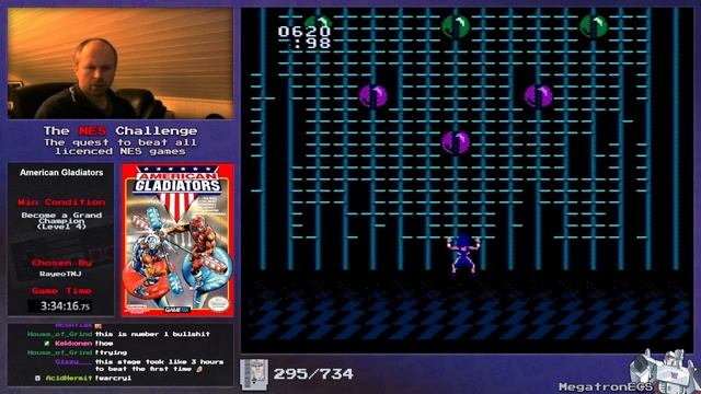 NES Challenge: Game #295: American Gladiators(part 2) смотреть онлайн