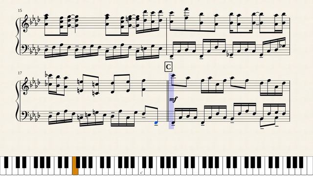 Undertale - 059 "Spider Dance" - Piano arrangement смотреть онлайн