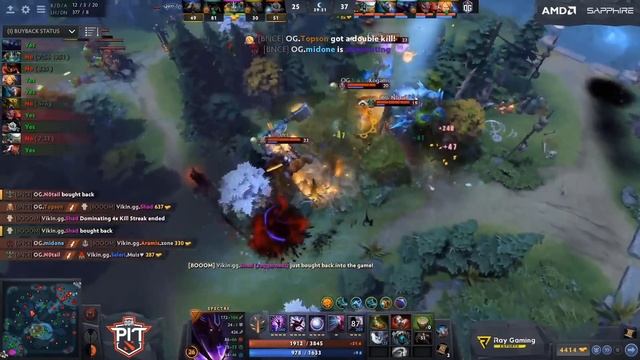 10 minutes of Magnus plays winning games in Pro Dota 2 смотреть онлайн