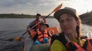 Ладожские шхеры 2023. Сплав на байдарке Шуя-3