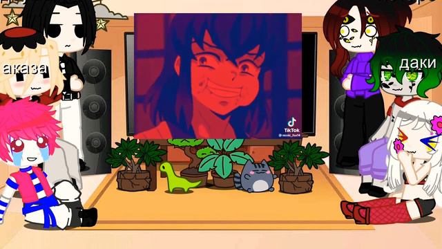 🍭реакция высших лун на незуко💖