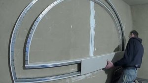 Арка из гипсокартона на стене / Как сделать арку?