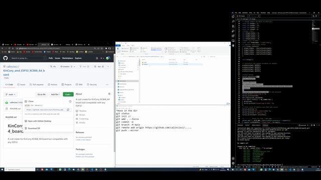 This is my way how to upload a project to GitHub and a preview of the code for the next video смотреть онлайн