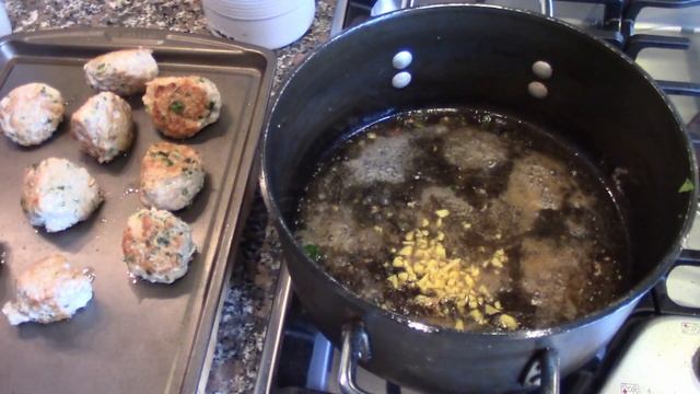 Chicken Meatball Thai Soup - Best Thai Soup Recipe