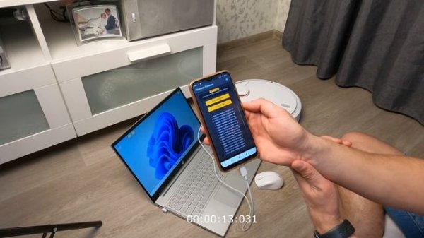 Прошивка\озвучка робота-пылесоса Xiaomi Vacuum Cleaner (русский язык) с помощью смартфона на Androi