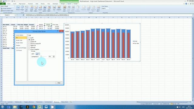 Excel: Dynamic Dashboard Tutorial 9 смотреть онлайн