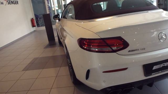 2019 Mercedes C63 AMG Cabriolet 4.0 V8 Twinturbo 510 Hp 290 Km/h 180 mph * Playlist смотреть онлайн