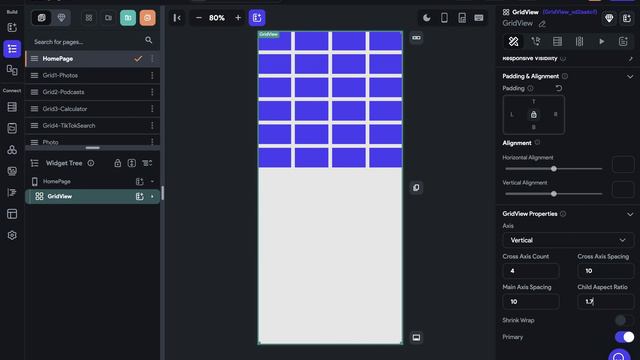 23. Виджет GridView - FlutterFlow University смотреть онлайн