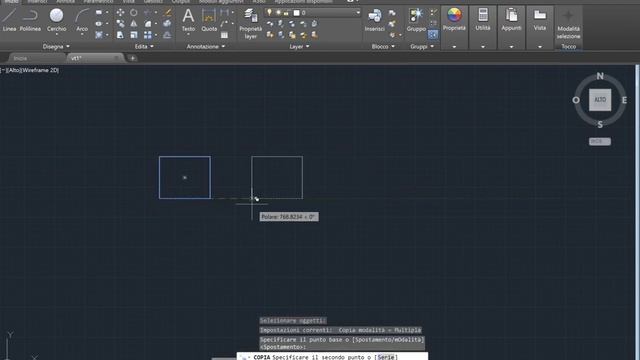 Primi passi con AutoCAD - Tutorial 3 смотреть онлайн