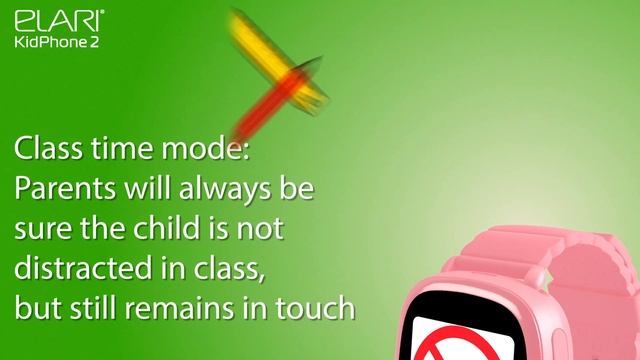 Elari KidPhone 2: kids` smartwatch with GPS/GLONASS/LBS tracking and two-way communication смотреть онлайн
