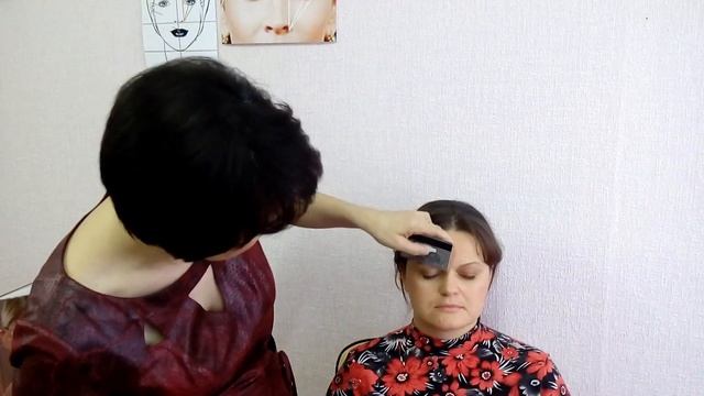 моделирование бровей. Школа макияжа Энергодар смотреть онлайн