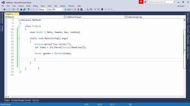 26 - C# Tutorial For Beginners in Hindi/Urdu - How to use Enum with switch in C# смотреть онлайн