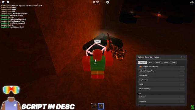 *WORKING* Roblox Refinery Caves Script! FREE TRUSTY PICKAXE, INFINITE MONEY! смотреть онлайн