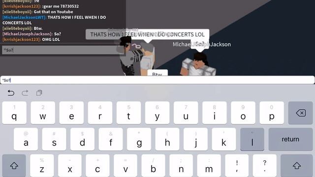 Roblox - Michael Jackson - Bad World Tour - Snippet of Subzerokiller performing. смотреть онлайн