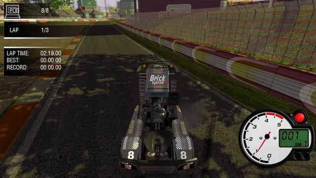 World Truck Racing : GeForce 8600M GT (high details) смотреть онлайн