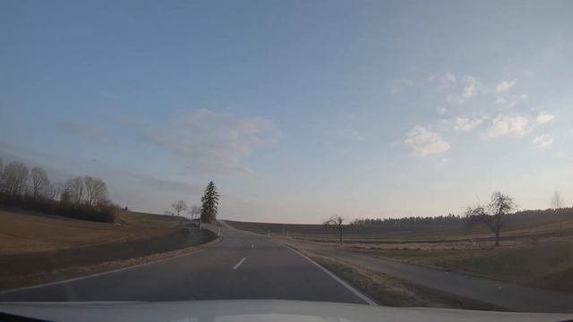 Driving in Germany: Bundesstraße B463 & B28 from Nagold to AS Rottenburg (A81) смотреть онлайн