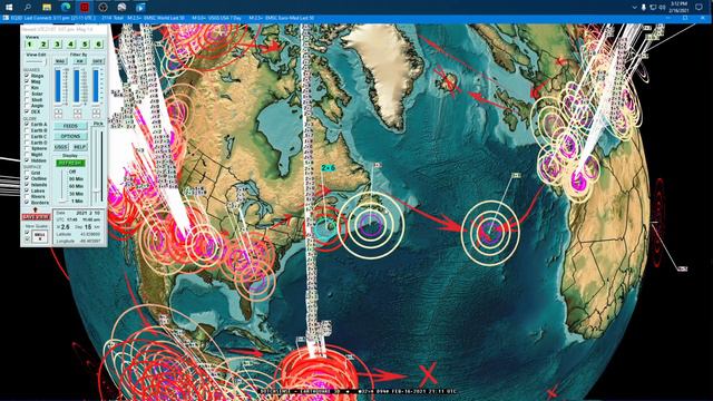 2/16/2021 -- HEAVY SEISMIC UNREST -- Japan M7.1 Earthquake -- Multiple M7.0+ -- Mt. Etna blast смотреть онлайн