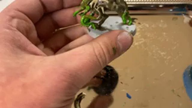 ASMR Miniatures - Painting Chaos Spawn pt. 1 - Warhammer 40k смотреть онлайн