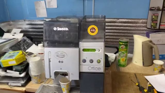 Saeco Royal Office. Coffee Beans empty ошибка. Решение просто. смотреть онлайн