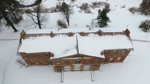 Приютино, река Лубья с высоты смотреть онлайн