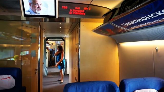 Поезд = Сапсан = Российские железные дороги смотреть онлайн