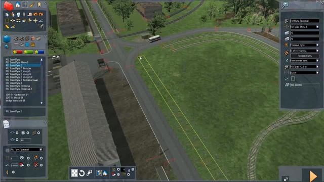 Train Simulator 2017 Попытка построить кольцо трамвая смотреть онлайн