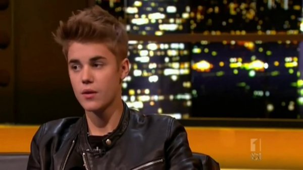 Джастин Бибер на шоу Джонатана Росса (русский перевод)
