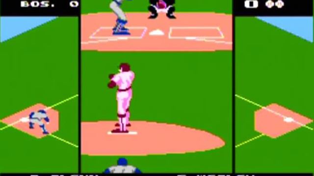 Tecmo Baseball - NES Gameplay смотреть онлайн