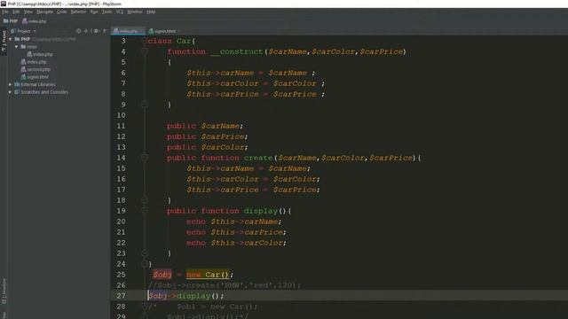Constructor in php смотреть онлайн