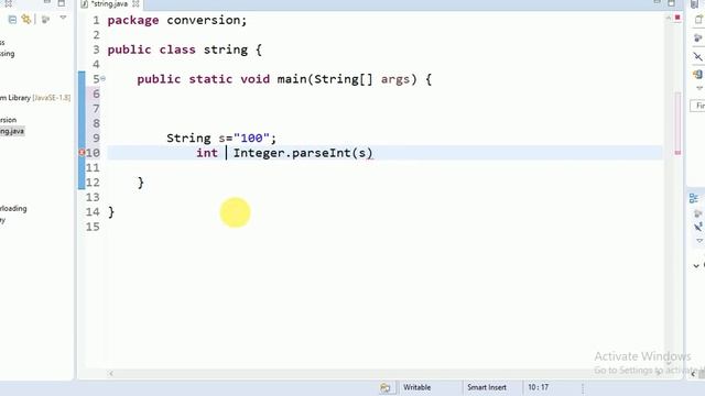 Java Conversion Bangla Tutorial | Part -2 | : String to int. смотреть онлайн