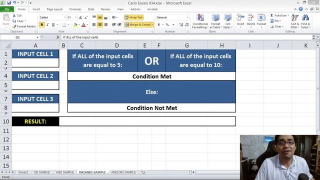 THE AND & OR FUNCTIONS | Excel for Teachers | Carlo Excels смотреть онлайн