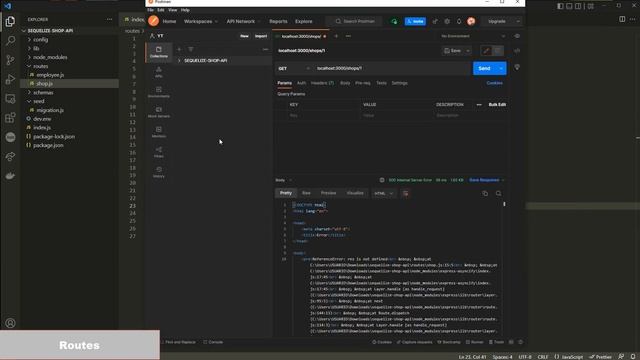 Shop API + Express + Sequelize + Mysql (Part 2) смотреть онлайн