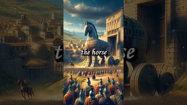 Real Story Behind the Trojan Horse!😲 #history #shortvideos смотреть онлайн