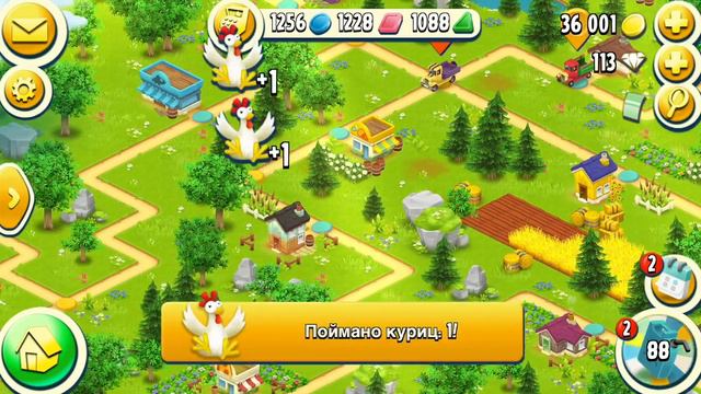 Ферма Hay Day#39/Итоги конкурса/Свежее обновление/Павлины, песцы и новый цыплячий ваучер🐣 смотреть онлайн