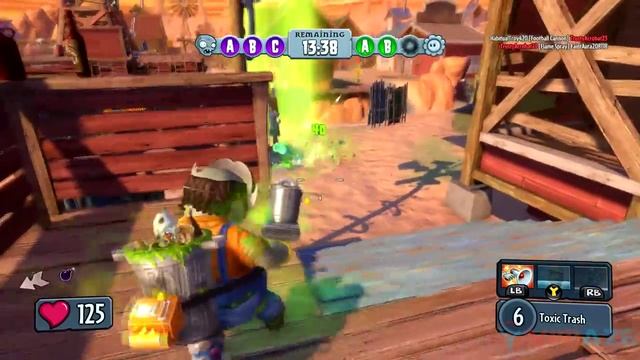 Plants Vs Zombies Garden Warfare - Angry Gnome - Sanitation Expert смотреть онлайн